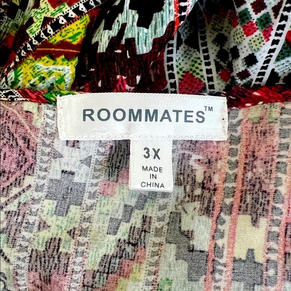 Roommates Multicolor Patterned Fabric - Picture 4 of 8